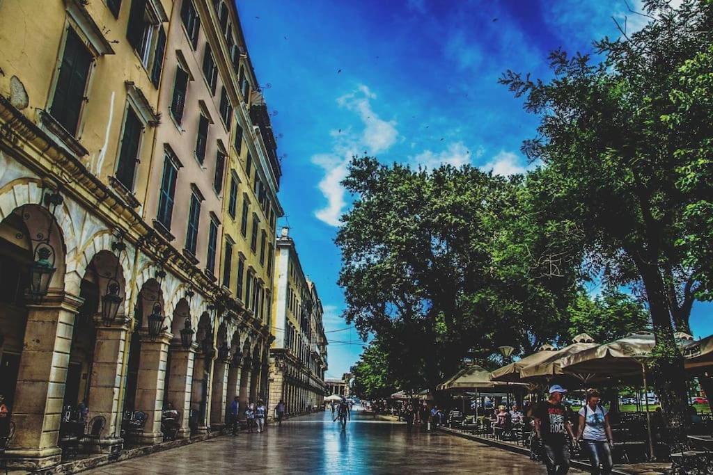 Skalinada Apartment Kampielo Korfu Dış mekan fotoğraf